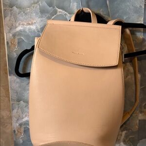Pixie MOOD Tan Leather Backpack Purse